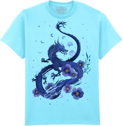 Jaar van de Draak Year Of The Dragon The Coloured House T-shirt M