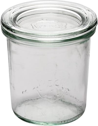 2x Weckpot met Deksel - 14cl - APS - Ø6cm - Glazen weckpotten - Vaatwasserbestendig