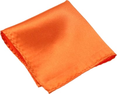 Fako Fashion - Pochette - Pochet - Satijn - 22x22cm - Oranje