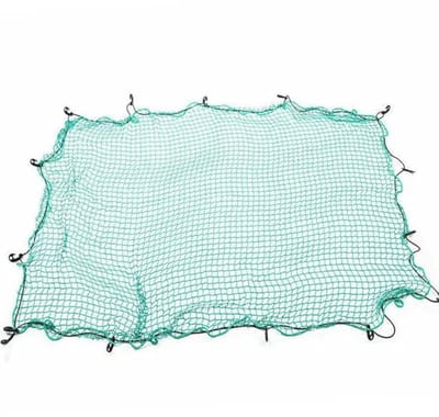 Dailygoods- Aanhangernet 200 x 300 cm - Ladingsbeveiligingsnet - Scheurvast - Duurzaam - Voor buitengebruik - Inclusief elastisch koord - Transportnet
