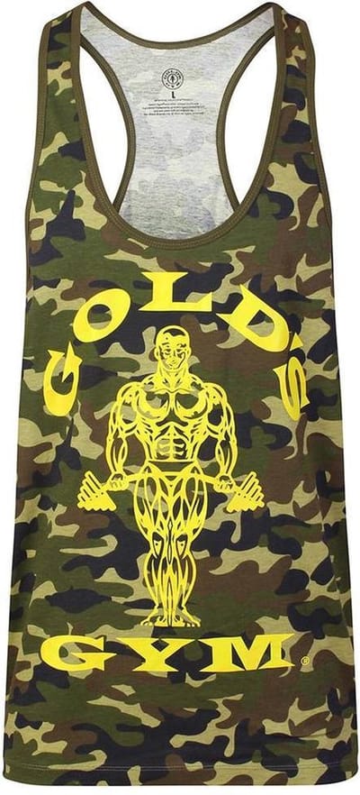 GGVST051 Muscle Joe Camo Stringer Vest - Camo Green - S