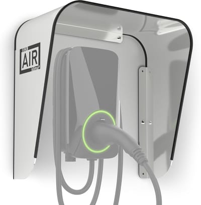 Weerbestendige Afdekking voor Laadstations - Aluminium Composiet Bescherming tegen Regen, Zon en Sneeuw