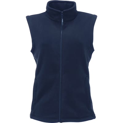 Regatta Vrouwen/dames Micro Fleece Bodywarmer / Gilet (Donkere marine)