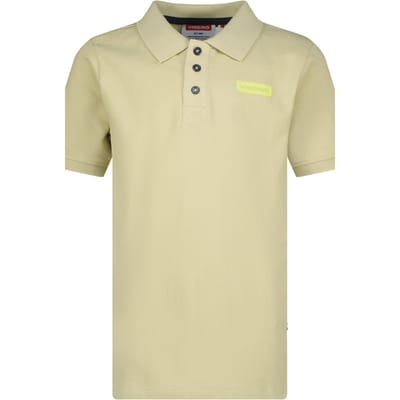 Vingino Basic-polo Keswick Green Maat: 2 | Overhemden Outlet | Unisex | Beige
