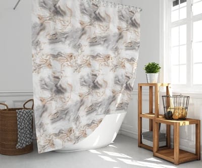 Casabueno 5203 - Douchegordijn 120x200 cm - Badkamer Gordijn - Shower Curtain - Waterdicht - Sneldrogend en Anti Schimmel -Wasbaar en Duurzaam