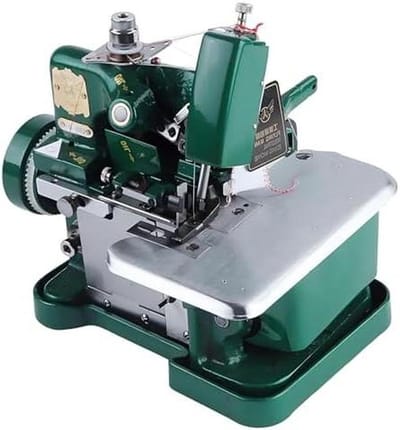 Overlockmachine - Serger - Naden Afwerken - Metalen Frame - 255x210x270 mm - Wit