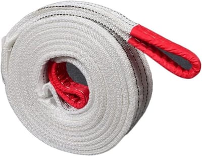 Hijsband Trekband - Lifting Strap - Zware Voorwerpen Verplaatsen - Industriële Polyester Weving - 8 Ton Capaciteit - Oranje
