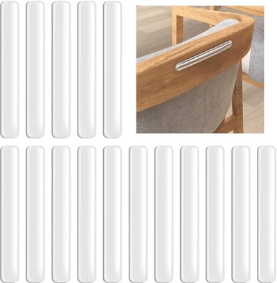 Allecto - Rubberbuffer zelfklevend - Deurkrukstopper - Transparant - Siliconenbuffer - Meubelbuffer - Bescherming voor glaspanelen