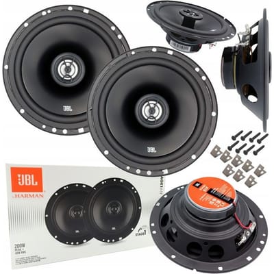 JBL Stage1 61F - Autospeakers - Ø 16 cm - 2-weg Coaxiaal - 200 Watt - Zwart