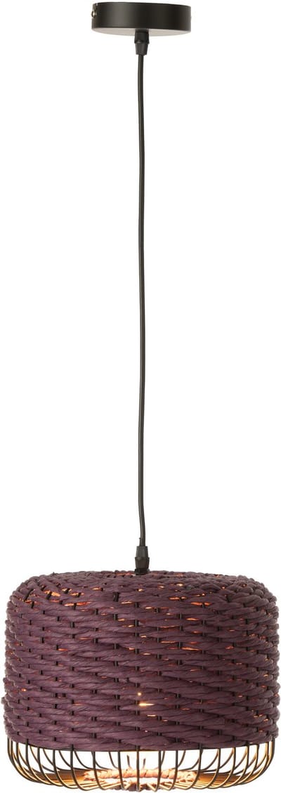 J-Line hanglamp - metaal - paars
