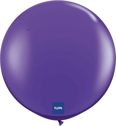 Folat - Folatex ballon XL 90 cm (per stuk) Std Paars