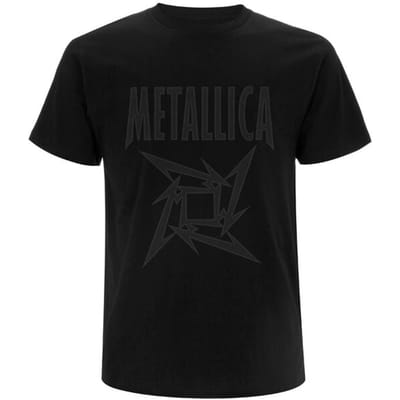 Metallica T-shirt - Black On Black Load Ninja - S tot 4XL - voor Mannen - zwart