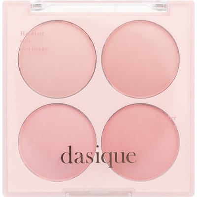 Palette de blushs Blending Mood Cheek officielle dasique (Blush 4 Couleurs, Convient aux Teints Chauds et Froids, Teints Jaunes et Froids) (07 Baie Sucrée) white