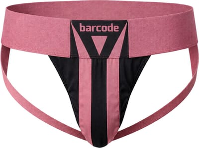Barcode Berlin Jockstrap Zuri Brownishpurple/Black - MAAT S - Heren Ondergoed - Jockstrap voor Man - Mannen Jock