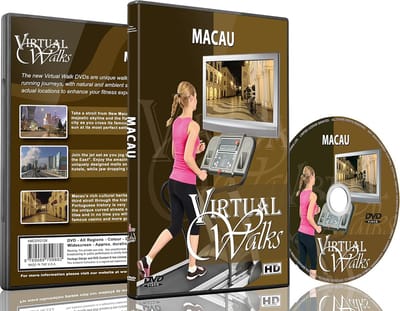Virtuele Wandelingen - Stedelijke Ontdekking - Cardio Fitness - Realistische Beelden - Standaard DVD Formaat