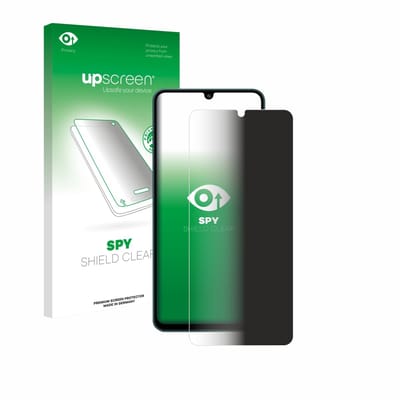 upscreen - privacy screenprotector voor Samsung Galaxy F07 - Folie Beschermfolie Blauwlichtfilter