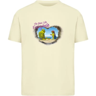 T-shirt dames Merchcode Shrek the real life Fairytale