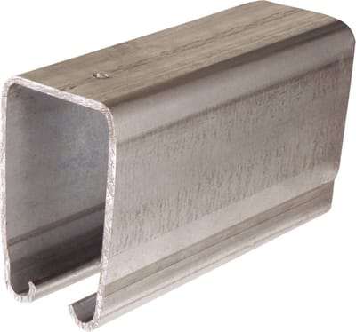 Henderson Bovenrail 305 - 3 m lengte - 93x57x3 mm - staal verzinkt - max 700 KG