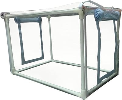 Draagbare Broeikas - Mini Kas Planten - Planten Beschermen - Waterdicht PVC Materiaal - 50x40x40 cm - Transparant