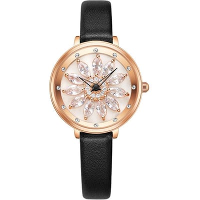 Shilai Run Horloge Nieuw Licht Luxe Dameshorloge Kwarts Horloge beige