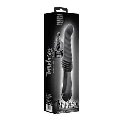 Temptasia - Lazarus Stotende Dildo - Zwart
