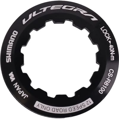 Borgring en sluitring Shimano CS-R8100