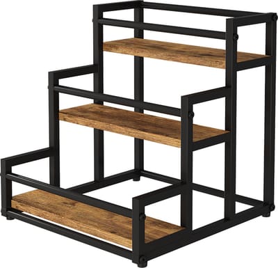 Vicco Fyrk Traprek – 33 x 34 cm met 3 open vakken Eiken rustiek
