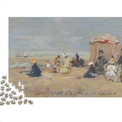 Kunstpuzzel Hout - Schilderij Puzzel - Ontspannend Tijdverdrijf - Extra Poster Inbegrepen - 1000 Stukjes - Stijl-6