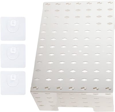 Combinatieset voor Pegboard, Minimalistische en Stevige Opslagrek voor Keuken, Kantoor en Creatieve Organisatie, Ideaal voor Gas Water Heater en Pijpleidingen
