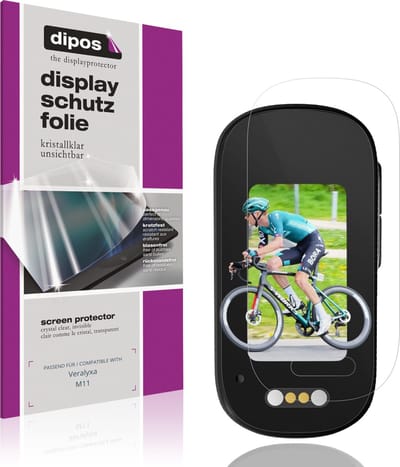 dipos – 4x Beschermfolie geschikt voor Veralyxa M11 | Krasbestendige & heldere Screenprotector Ultra-Thin