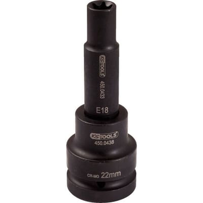KS Tools 450.0451 450.0451 E profiel Kracht-dopsleutelinzet E 18 3/4 (20 mm)