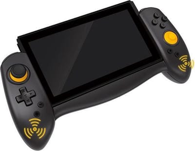DrPhone TNS – 6-Axis Gyro – 3 Joystick Modi – Dubbele Trilling – PD Fast Charge – Game Controller voor Nintendo Switch – Zwart