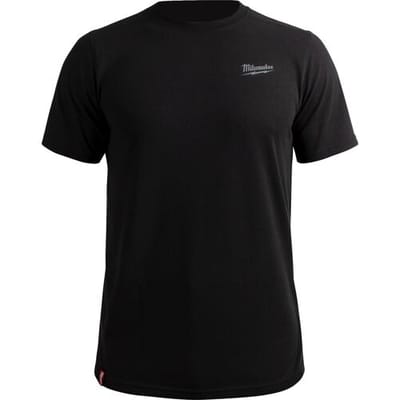 Milwaukee hybrid T-shirt M zwart