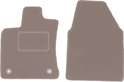 Beige voormatten voor: Nissan Qashqai J10 I crossover (2006-2013)