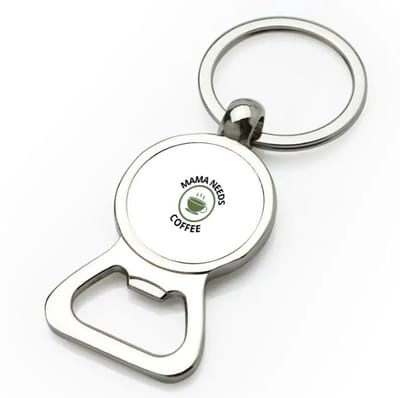 Akyol - mama needs coffee flesopener - Moeder - mama die koffie nodig heeft - moeder cadeautjes - moederdag - verjaardagscadeau - verjaardag - cadeau - geschenk - kado - gift - moeder artikelen - 9 bij 3 cm