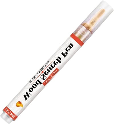 Houtschroeipen - Houtbrand pen - Kunst en ambachten - Niet-toxische inkt - 134mm - Zwart