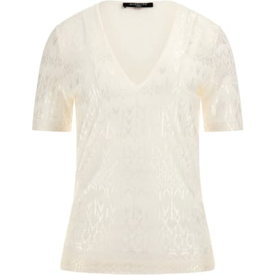 GUESS Ss Patty Shirt White Peaks Taglia: XS | Magliette intime Outlet | Donna | Bianco