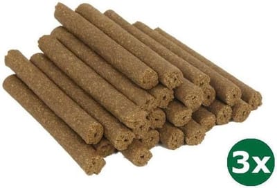 3x50 st Petsnack sticks fricandel met paard