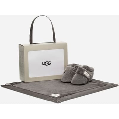 UGG® Bixbee and Lovey Laarsjes voor Babies in Black, Maat 20.5, Fleece