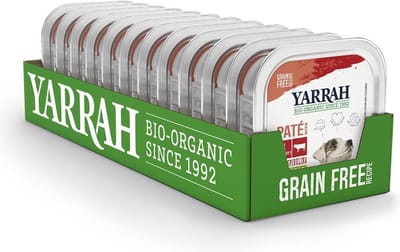 Yarrah Dog Alu - Graanvrij - Rund - Hondenvoer 12 x 150 g NL-BIO-01