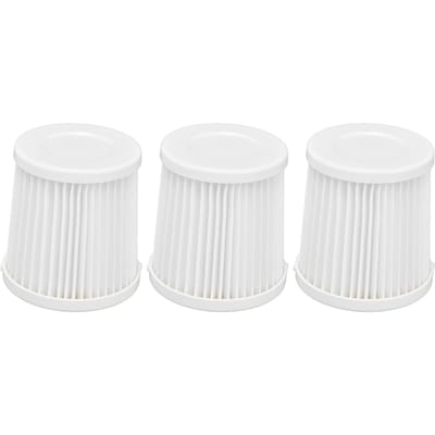 3 stuks Stofzuigerfilterelement voor +/-0 XJCY010A 020 Stofzuigeraccessoires white