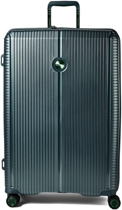 Polestream Paris 4 wielen Trolley 78 cm - Harde bagage - TSA slot - green metallic