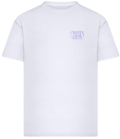 Mister Tee - Chosen To Defend Oversize Heren Tshirt - S - Wit