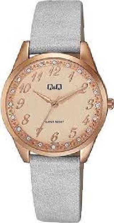 Q&Q by Citizen - qc07j105y dames horloge - 35 mm - rosé