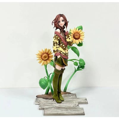 Anime Nana Oosaki Nana Komatsu Nana Q-Versie Schattige En Charmante Actiefiguur PVC Model Beeld Speelgoed Pop Bureau Decor Verzamelaar Verpakte Doos beige