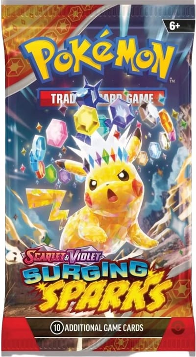 The Pokémon Company Pokémon TCG Scarlet & Violet Surging Sparks-Booster Pack (Diversen) Nieuw