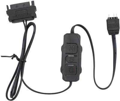 Dailygoody - Controller - ARGB Light Stripe - Eenvoudig te bedienen - PC-fans Controller Kit - Geschikt voor vele ARGB-producten - Kleur ...