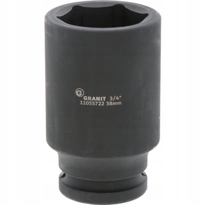 Lange slagdop 3/4" 38 mm DIN 3129 - 90 mm