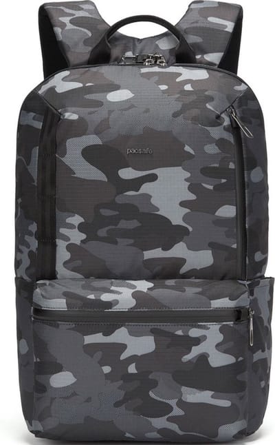 Pacsafe Metrosafe X Backpack - 20 L - Rugzak - RFID-blokkerend - Verstelbare Schouderbanden - Snijbestendige Rugtas - Schoudertas - Camo