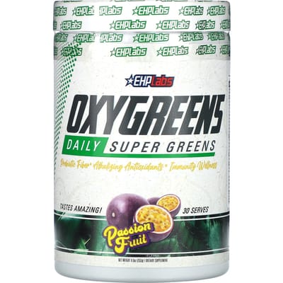 EHPlabs, OxyGreens, Dagelijkse Super Groente, Passievrucht, 252 g (8,9 oz)